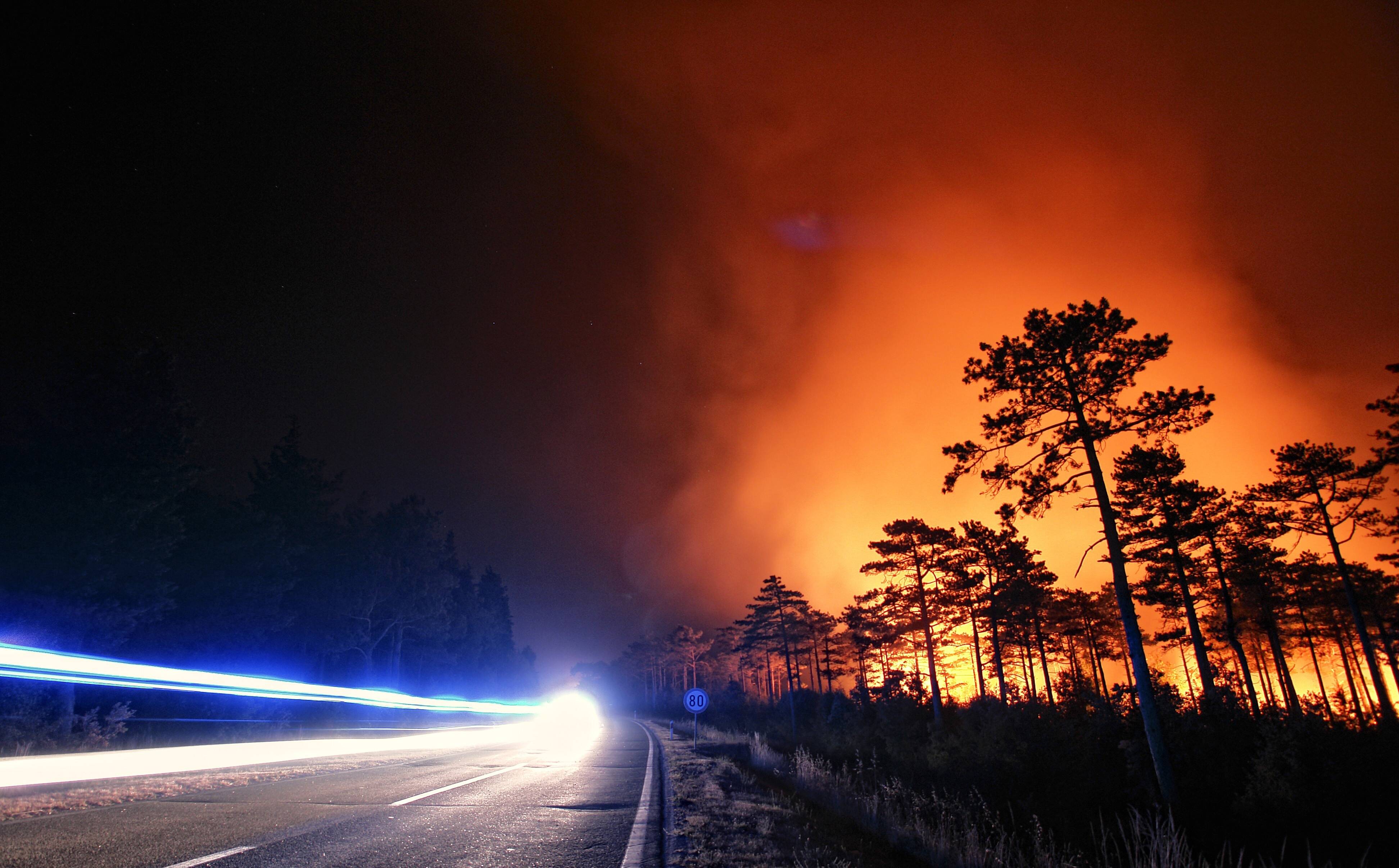 Waldbrand! Flammenhölle im Urlaubsparadies - Touristen müssen evakuiert werden!