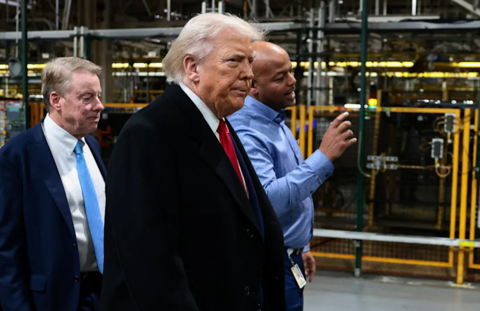 Trump's blunder during his visit to the Ford factory angers workers – find out what he did!