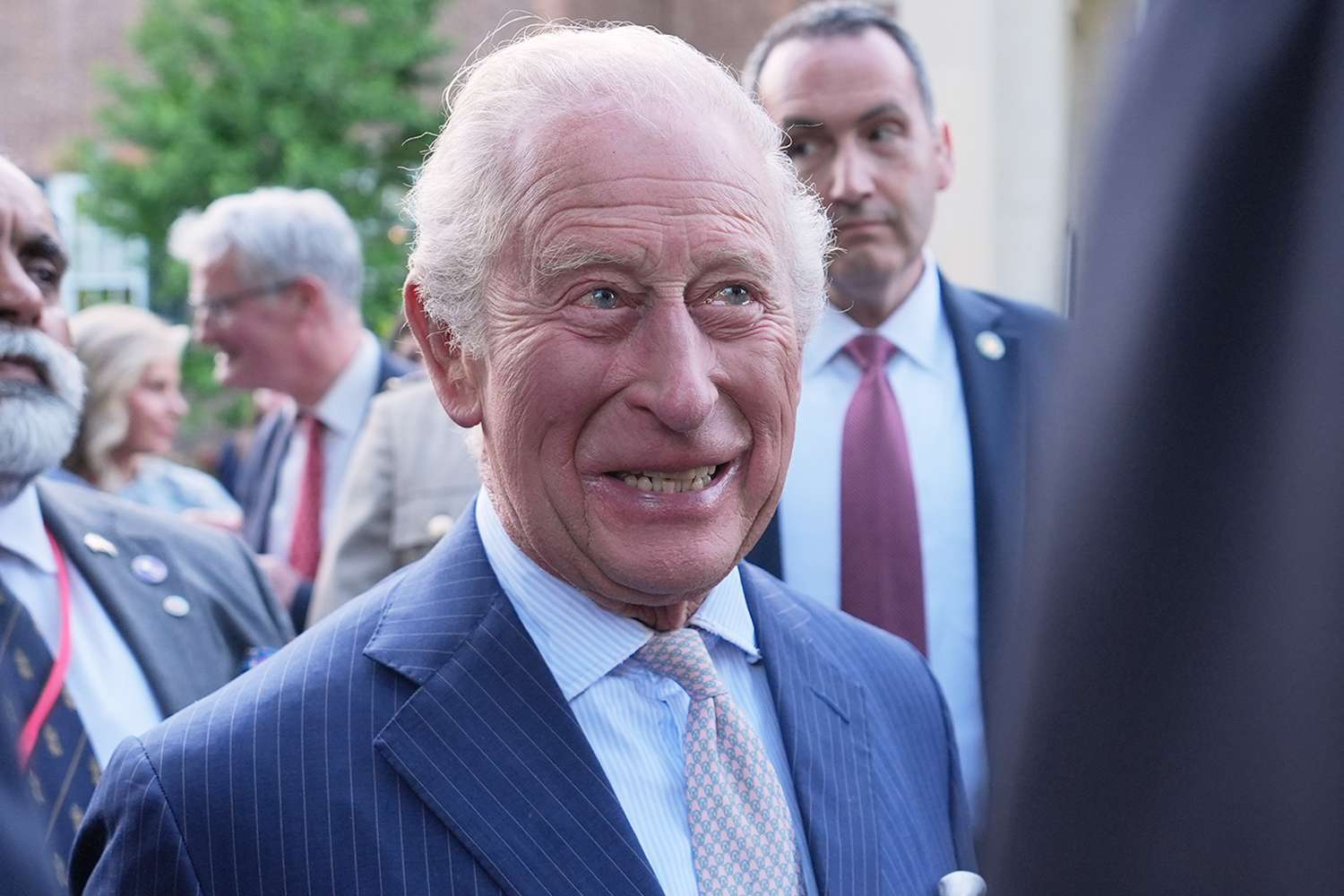 King Charles' Charming Comeback When a Comedian Tried His Accent at Embassy Garden Party