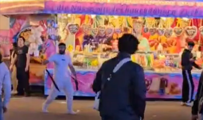 Amokalarm auf Volksfest! Mann mit Machete stürmt über Frühlingsfest!